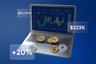 AI automated trading system technology visualization concept